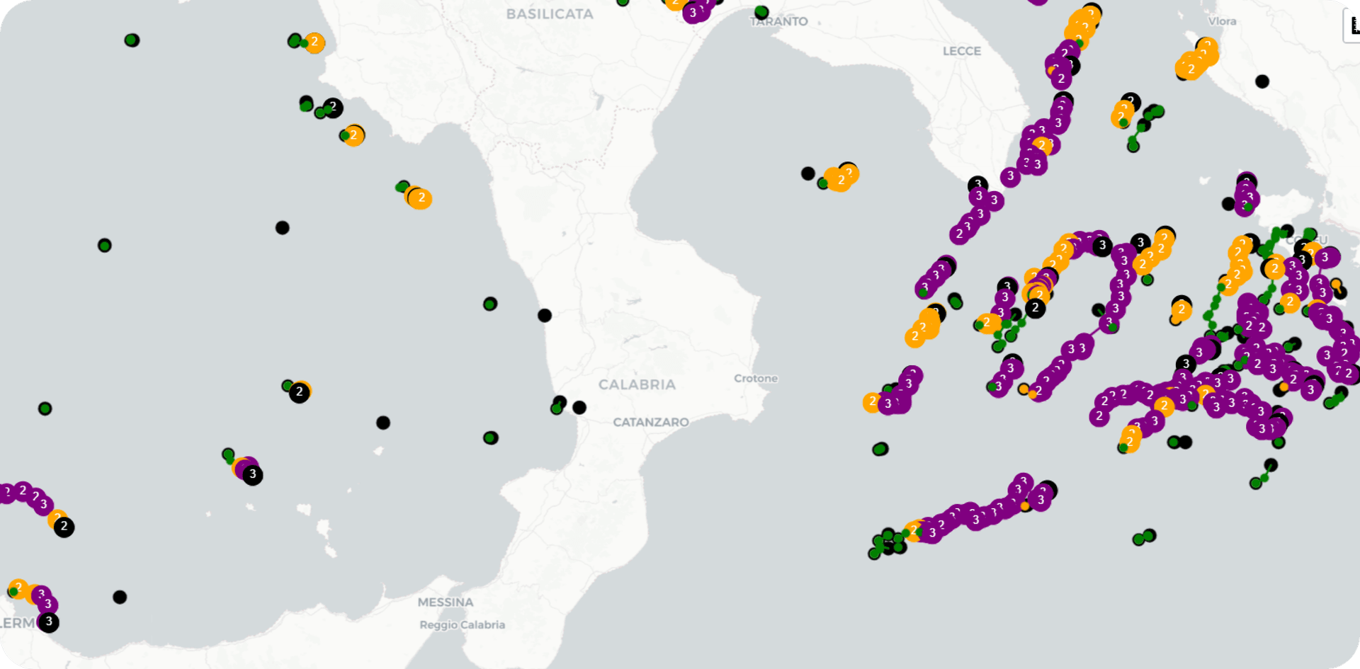 19 Ağustos günü bölgede gerçekleşen fırtınaların genel görüntüsü