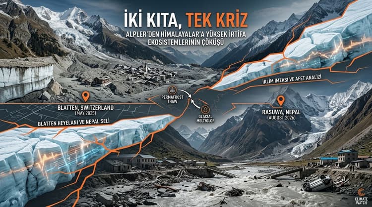 İki Kıta, Tek Kriz: Alpler’den Himalayalar’a Yüksek İrtifa Ekosistemlerinin Çöküşü